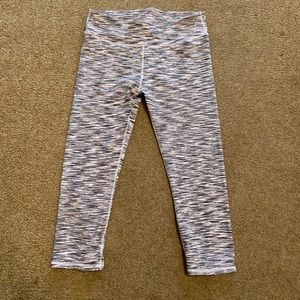 Fabletics space dye Capri leggings